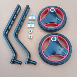 Kids Bicycle Helper Wheels Set ? Easy Fit Training Kit