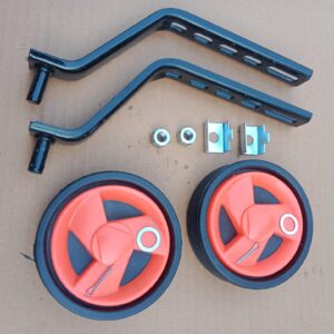 Cycle Training Wheel Set for 12-20 Inch Kids Bicycle ? Complete Installation Kit