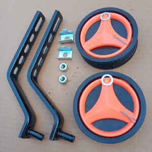 Strong Steel Training Wheels for Kids Cycle ? Universal Size