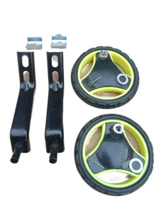 Bicycle Training Wheels Set for 12 Inch & 14 Inch Kids Cycles ? Side Support Wheels