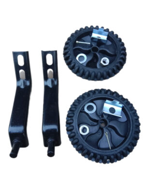 Bicycle Auxiliary Wheels Set for 12 Inch & 14 Inch Kids Bikes